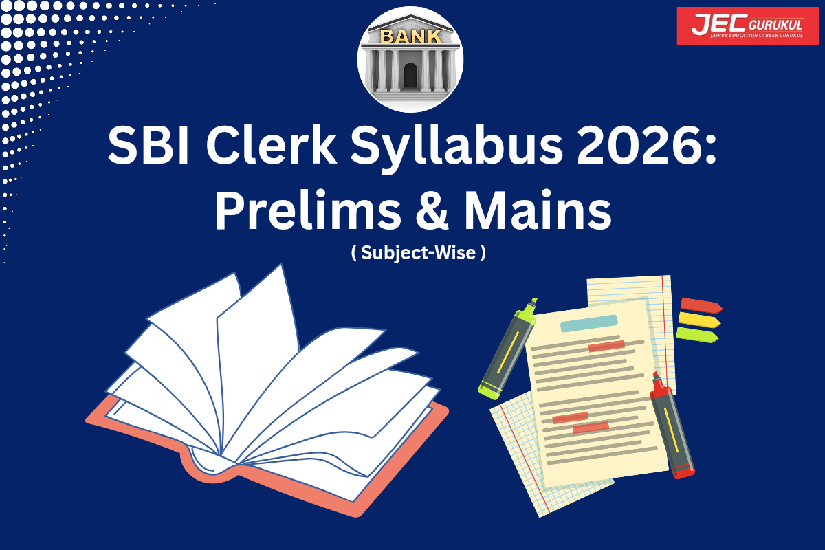 SBI Clerk Syllabus 2026