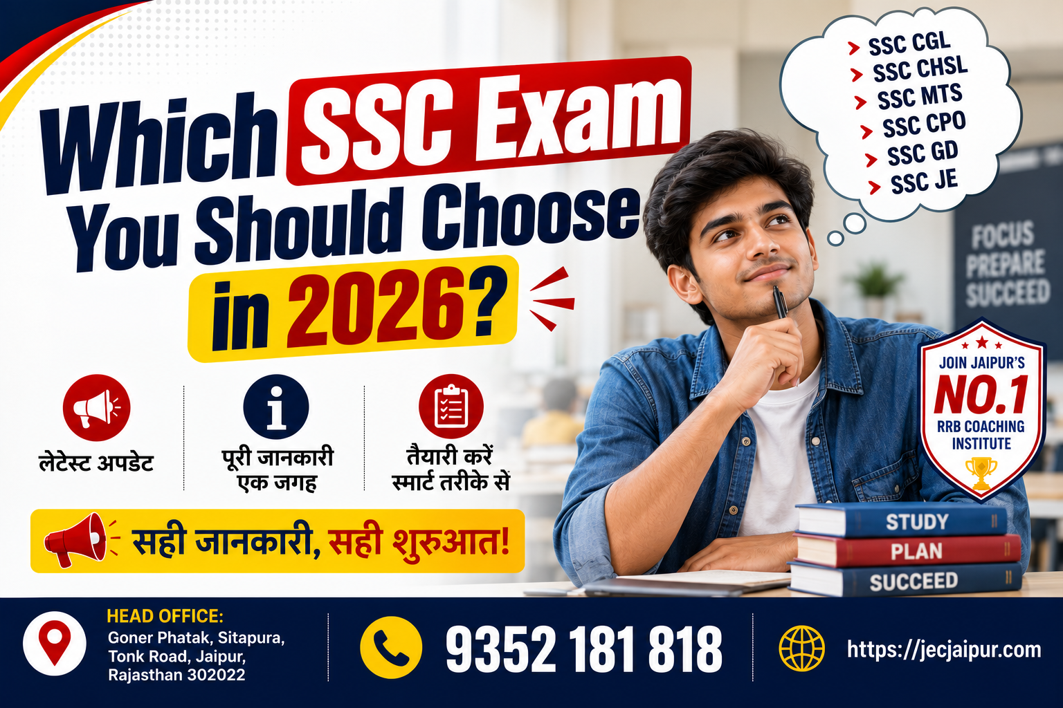 Which SSC Exam You Should Choose in 2026?